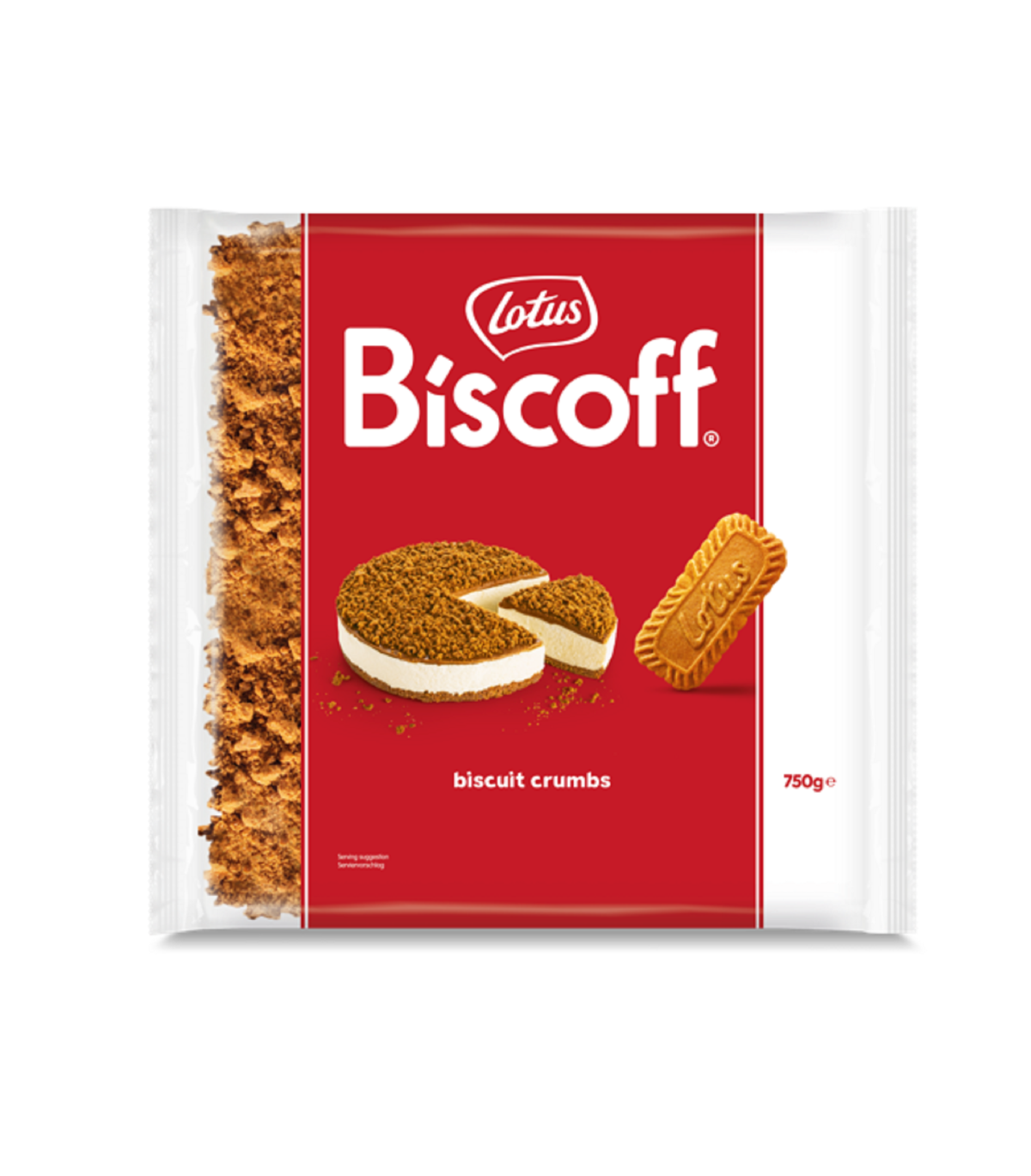 Lotus Biscoff cookie crumbs